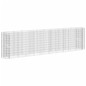 vidaXL Arriate de gaviones de hierro galvanizado 400x50x100 cm vidaXL Arriate de gaviones de hierro galvanizado 400x50x100 cm