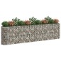 vidaXL Arriate de gaviones de hierro galvanizado 400x50x100 cm vidaXL Arriate de gaviones de hierro galvanizado 400x50x100 cm