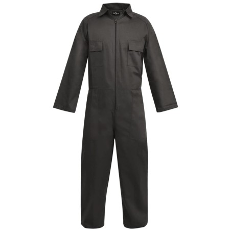 vidaXL Mono de trabajo de hombre talla XL gris 