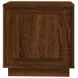 vidaXL Mesita noche 2 uds madera contrachapada marrón roble 44x35x45cm vidaXL Mesita noche 2 uds madera contrachapada marrón roble 44x35x45cm
