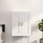 vidaXL Armario de pared madera contrachapada blanco 69,5x32,5x90 cm vidaXL Armario de pared madera contrachapada blanco 69,5x32,5x90 cm