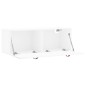 vidaXL Armario de pared madera de ingeniería blanco 100x36,5x35 cm vidaXL Armario de pared madera de ingeniería blanco 100x36,5x35 cm