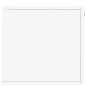 vidaXL Armario de pared madera de ingeniería blanco 100x36,5x35 cm vidaXL Armario de pared madera de ingeniería blanco 100x36,5x35 cm