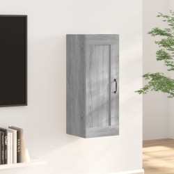 vidaXL Armario colgante madera contrachapada gris sonoma 35x34x90 cm