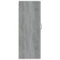 vidaXL Armario colgante madera contrachapada gris sonoma 35x34x90 cm vidaXL Armario colgante madera contrachapada gris sonoma 35x34x90 cm
