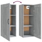 vidaXL Armario colgante madera contrachapada gris sonoma 35x34x90 cm vidaXL Armario colgante madera contrachapada gris sonoma 35x34x90 cm