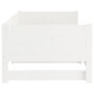 vidaXL Sofá cama extraíble madera maciza de pino blanco 2x(90x200) cm vidaXL Sofá cama extraíble madera maciza de pino blanco 2x(90x200) cm