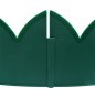 vidaXL Bordes de jardín 10 unidades PP verde 65x15 cm