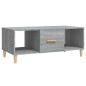 vidaXL Mesa de centro madera contrachapada gris Sonoma 102x50x40 cm vidaXL Mesa de centro madera contrachapada gris Sonoma 102x50x40 cm