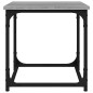 vidaXL Mesa auxiliar de madera contrachapada gris Sonoma 40x40x40 cm vidaXL Mesa auxiliar de madera contrachapada gris Sonoma 40x40x40 cm