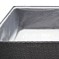 vidaXL Jardinera de ratán sintético negro 157x80x40 cm vidaXL Jardinera de ratán sintético negro 157x80x40 cm