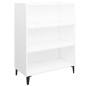 vidaXL Aparador de madera contrachapada blanco 69,5x32,5x90 cm vidaXL Aparador de madera contrachapada blanco 69,5x32,5x90 cm