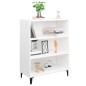 vidaXL Aparador de madera contrachapada blanco 69,5x32,5x90 cm vidaXL Aparador de madera contrachapada blanco 69,5x32,5x90 cm