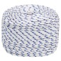 vidaXL Cuerda de barco polipropileno blanco 6 mm 50 m vidaXL Cuerda de barco polipropileno blanco 6 mm 50 m