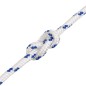 vidaXL Cuerda de barco polipropileno blanco 6 mm 50 m vidaXL Cuerda de barco polipropileno blanco 6 mm 50 m