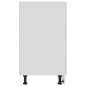 vidaXL Armario inferior de cocina madera blanco 80x46x81,5 cm vidaXL Armario inferior de cocina madera blanco 80x46x81,5 cm