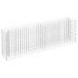 vidaXL Arriate de gaviones de acero galvanizado 180x30x60 cm vidaXL Arriate de gaviones de acero galvanizado 180x30x60 cm