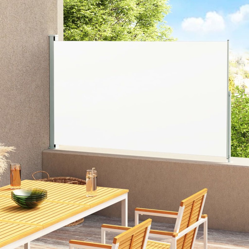 vidaXL Toldo lateral retráctil de jardín crema 180x300 cm vidaXL Toldo lateral retráctil de jardín crema 180x300 cm