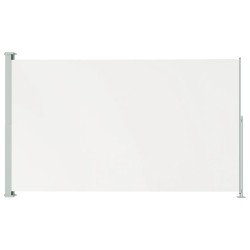vidaXL Toldo lateral retráctil de jardín crema 180x300 cm