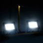 vidaXL Foco LED con asa 2x30 W blanco frío vidaXL Foco LED con asa 2x30 W blanco frío