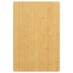 vidaXL Tabla de cortar de bambú 35x50x4 cm