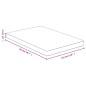vidaXL Tabla de cortar de bambú 35x50x4 cm vidaXL Tabla de cortar de bambú 35x50x4 cm