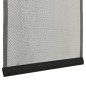 vidaXL Mosquitera para puerta 5 pzas cortina de malla negro 120x240 cm vidaXL Mosquitera para puerta 5 pzas cortina de malla negro 120x240 cm