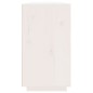 vidaXL Aparador madera maciza de pino blanco 100x40x75 cm vidaXL Aparador madera maciza de pino blanco 100x40x75 cm