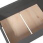 vidaXL Jardinera de madera de pino maciza gris 178,5x44x75 cm vidaXL Jardinera de madera de pino maciza gris 178,5x44x75 cm