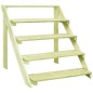 vidaXL Soporte para plantas madera de pino impregnada 80x80x80 cm vidaXL Soporte para plantas madera de pino impregnada 80x80x80 cm