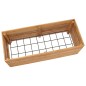 vidaXL Jardinera madera maciza de teca y acero 100x40x38 cm vidaXL Jardinera madera maciza de teca y acero 100x40x38 cm