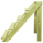 vidaXL Soporte para plantas madera de pino impregnada 80x80x80 cm vidaXL Soporte para plantas madera de pino impregnada 80x80x80 cm