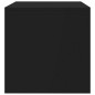 vidaXL Mueble para TV madera contrachapada negro100x40x40 cm