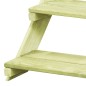 vidaXL Soporte para plantas madera de pino impregnada 80x80x80 cm vidaXL Soporte para plantas madera de pino impregnada 80x80x80 cm
