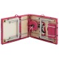 vidaXL Camilla de masaje plegable 3 zonas aluminio rosa vidaXL Camilla de masaje plegable 3 zonas aluminio rosa