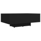 vidaXL Mesa de centro madera contrachapada negro 85x55x31 cm vidaXL Mesa de centro madera contrachapada negro 85x55x31 cm