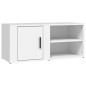 vidaXL Muebles para TV 2 uds madera contrachapada blanco 80x31,5x36 cm