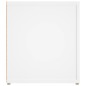 vidaXL Muebles para TV 2 uds madera contrachapada blanco 80x31,5x36 cm