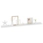 vidaXL Estantes de pared 4 unidades blanco 100x9x3 cm vidaXL Estantes de pared 4 unidades blanco 100x9x3 cm