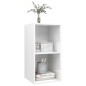 vidaXL Mueble TV pared madera contrachapada blanco brillo 37x37x72 cm vidaXL Mueble TV pared madera contrachapada blanco brillo 37x37x72 cm