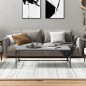 vidaXL Mesa de centro madera contrachapada gris Sonoma 80x50x35 cm vidaXL Mesa de centro madera contrachapada gris Sonoma 80x50x35 cm