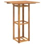 vidaXL Mesa alta de terraza madera maciza de acacia 75x75x110 cm vidaXL Mesa alta de terraza madera maciza de acacia 75x75x110 cm