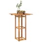 vidaXL Mesa alta de terraza madera maciza de acacia 75x75x110 cm vidaXL Mesa alta de terraza madera maciza de acacia 75x75x110 cm