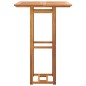 vidaXL Mesa alta de terraza madera maciza de acacia 75x75x110 cm vidaXL Mesa alta de terraza madera maciza de acacia 75x75x110 cm