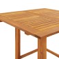 vidaXL Mesa alta de terraza madera maciza de acacia 75x75x110 cm vidaXL Mesa alta de terraza madera maciza de acacia 75x75x110 cm