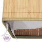 vidaXL Cesto de ropa sucia de bambú 2 secciones 72 l vidaXL Cesto de ropa sucia de bambú 2 secciones 72 l