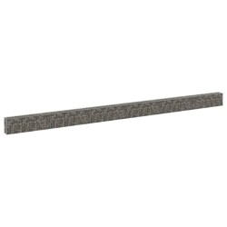 vidaXL Muro de gaviones con cubiertas acero galvanizado 900x30x50 cm
