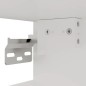 vidaXL Armario de pared madera contrachapada blanco 34,5x32,5x90 cm vidaXL Armario de pared madera contrachapada blanco 34,5x32,5x90 cm