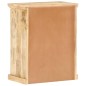 vidaXL Aparador con puertas de acero madera mango macizo 60x35x75 cm vidaXL Aparador con puertas de acero madera mango macizo 60x35x75 cm