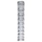 vidaXL Valla de jardín de acero galvanizado plateado 50x1 m vidaXL Valla de jardín de acero galvanizado plateado 50x1 m